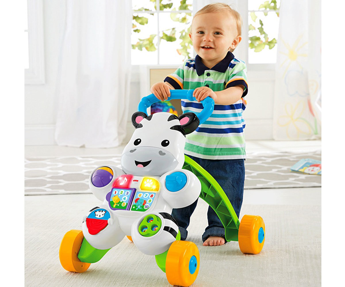 Kõndimistugi-liugur Sebra Fisher Price hind ja info | Imikute mänguasjad | kaup24.ee