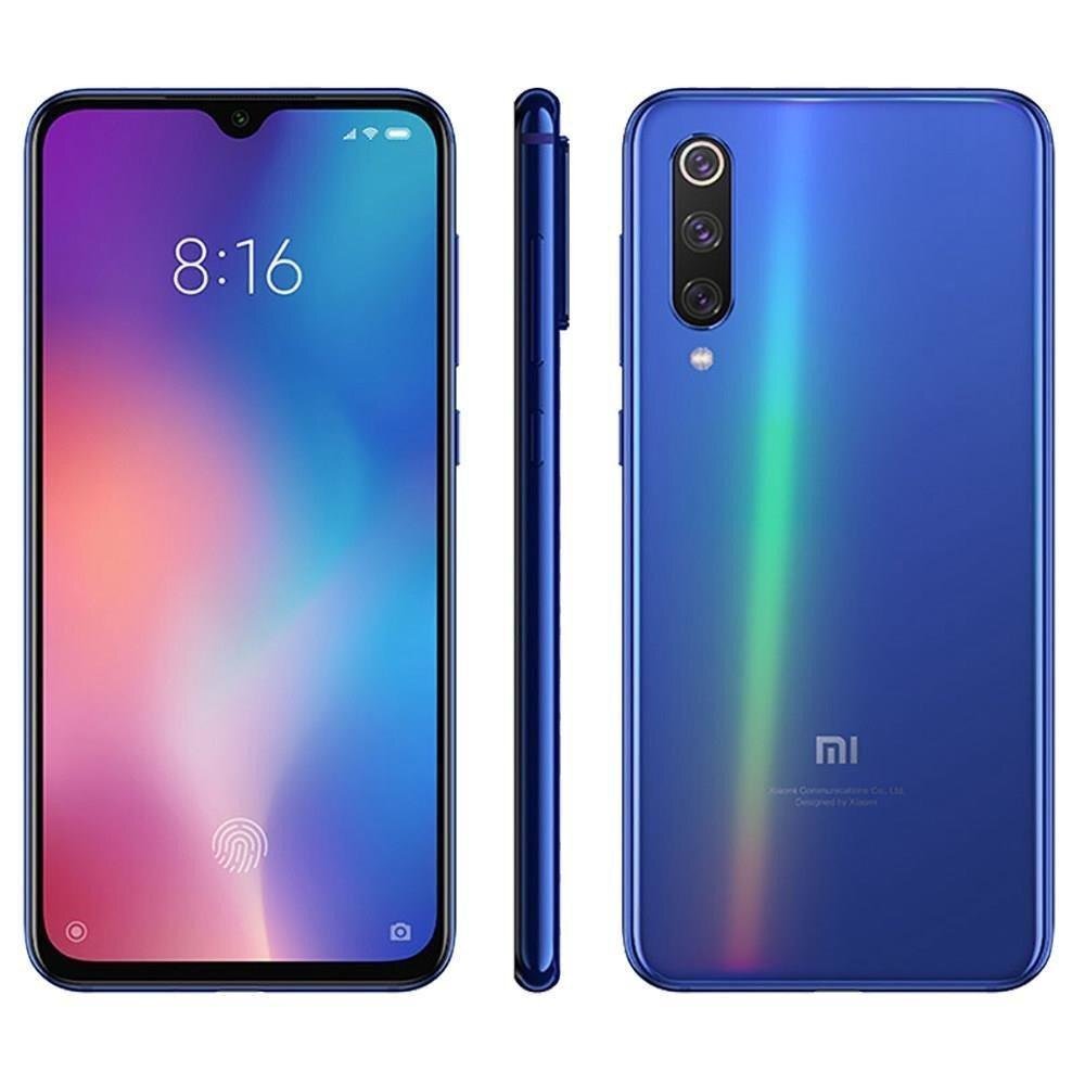 GSM Xiaomi Mi 9 64GB, Ocean Blue hind ja info | Telefonid | kaup24.ee