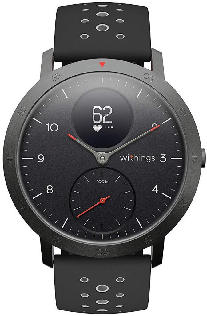 Withings Steel HR Sport 40mm, Hall/Must цена и информация | Nutikellad (smartwatch) | kaup24.ee