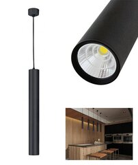 Подвесной светильник, черный, потолочный ZD74G, LED  лампочка в комплекте цена и информация | Люстры | kaup24.ee