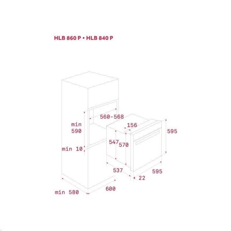 Teka ORB 84 SP hind ja info | Ahjud | kaup24.ee