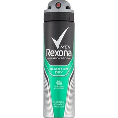 Pihustatav deodorant-antiperspirant Rexona Motionsense Quantum Dry meestele 150 ml hind ja info | Deodorandid | kaup24.ee