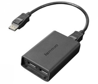 ADAPTR DISPLAYPORT TO DUAL DISPLAYPORT hind ja info | Sülearvuti tarvikud | kaup24.ee