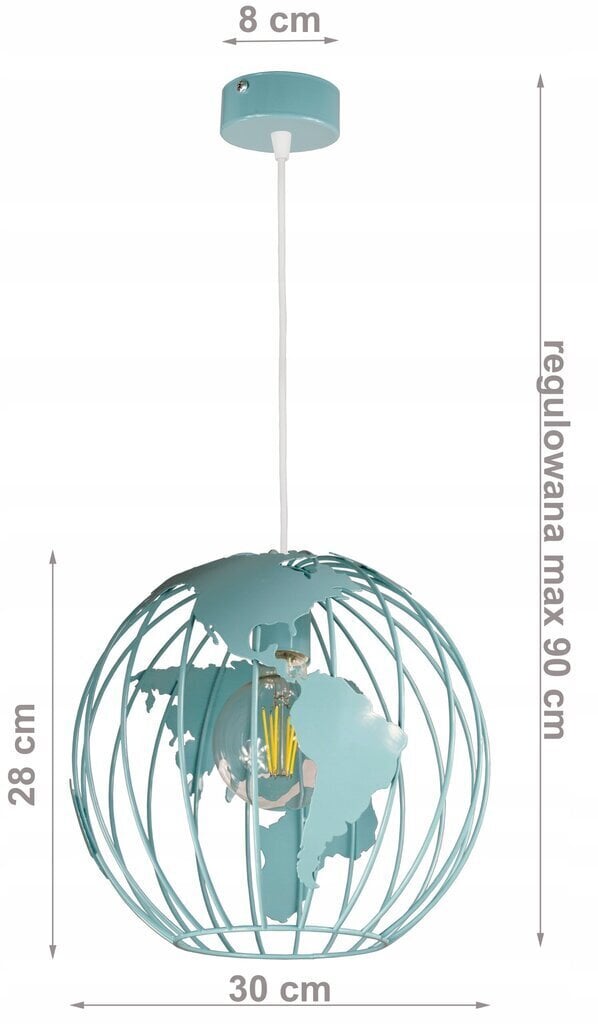 LM-Lighting laelamp Globus цена и информация | Rippvalgustid | kaup24.ee