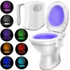 WC-potti valgustav LED-lamp on 16 erinevas värvitoonis hind ja info | Süvistatavad ja LED valgustid | kaup24.ee