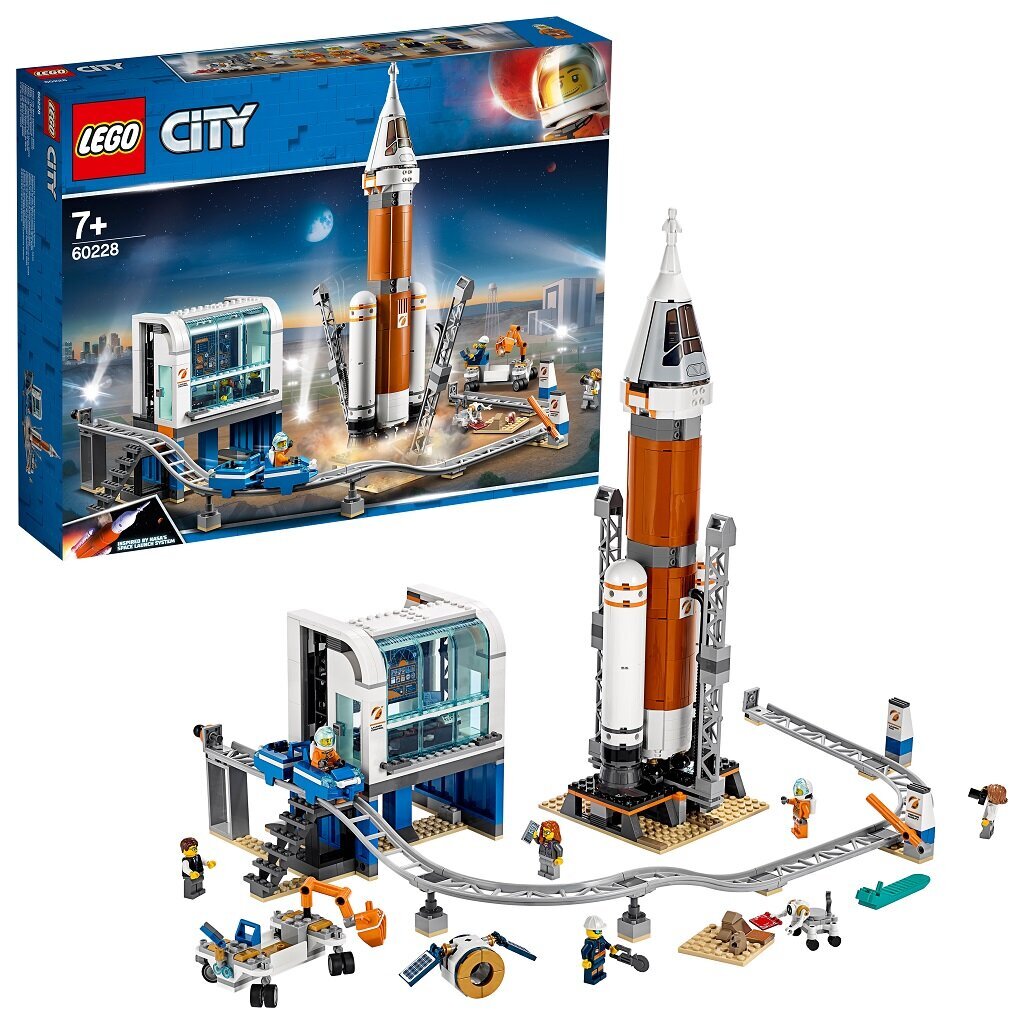 60228 LEGO® City Süvakosmose rakett цена и информация | Klotsid ja konstruktorid | kaup24.ee