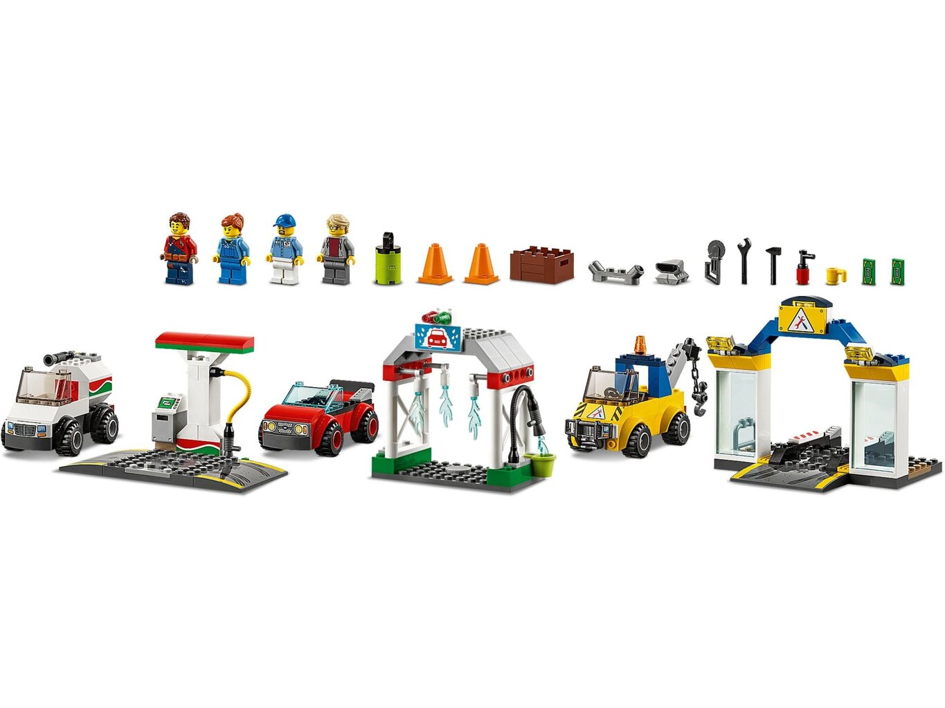 60232 LEGO® City Garaažikeskus hind ja info | Klotsid ja konstruktorid | kaup24.ee