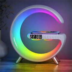 Умная светодиодная лампа RGB с зарядным устройством QI и динамиком, Alogy ATMOSPHERE цена и информация | Настольные лампы | kaup24.ee