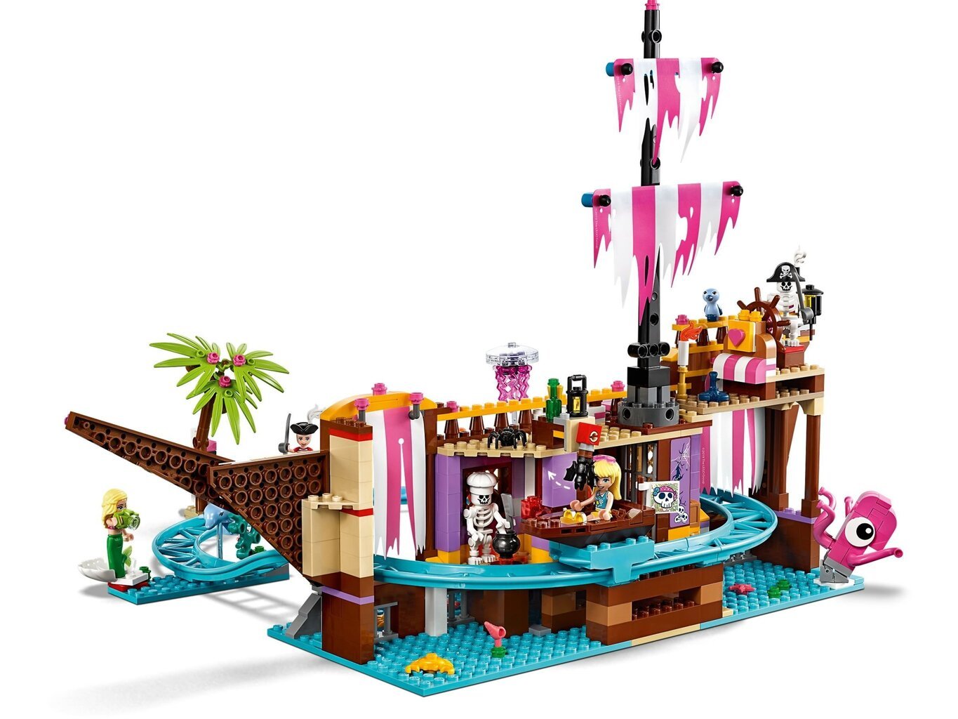 41375 LEGO® Friendsi Hartlake'i lõbustuspark цена и информация | Klotsid ja konstruktorid | kaup24.ee