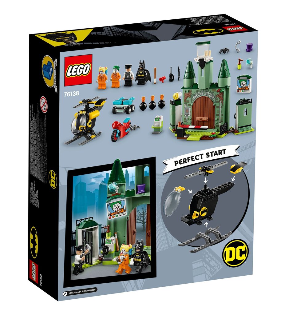 76138 LEGO® Super Heroes Batman ja Joker Escape цена и информация | Klotsid ja konstruktorid | kaup24.ee