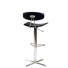 Барный стул Blaise, черный цена и информация | Стулья для кухни и столовой | kaup24.ee