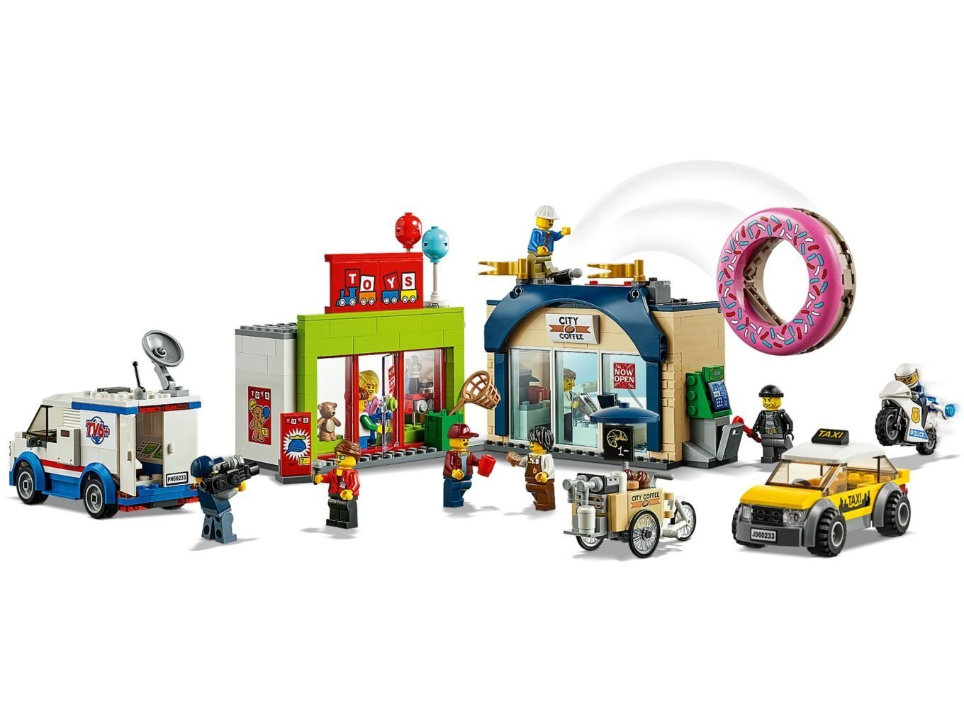60233 LEGO® City Sõõrikupoe avamine цена и информация | Klotsid ja konstruktorid | kaup24.ee