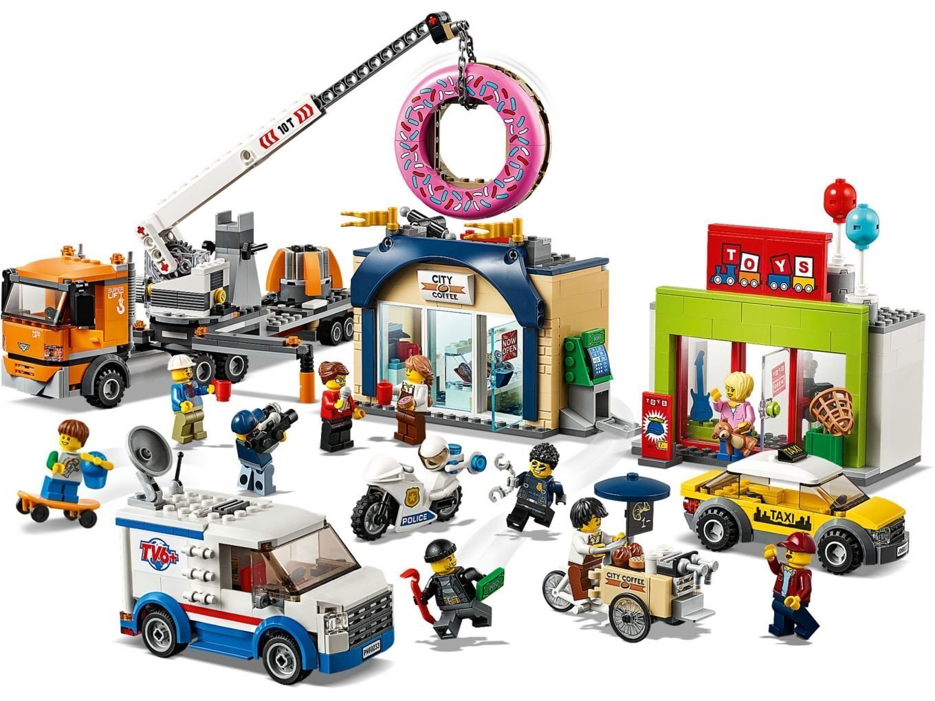 60233 LEGO® City Sõõrikupoe avamine цена и информация | Klotsid ja konstruktorid | kaup24.ee