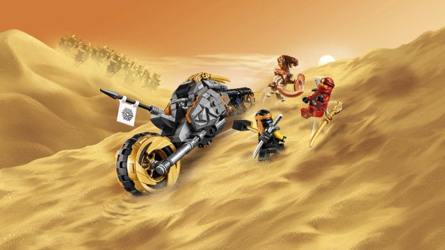 70672 LEGO® NINJAGO Cole‘i krossiratas hind ja info | Klotsid ja konstruktorid | kaup24.ee