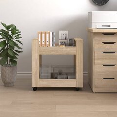 lauakäru Sonoma tamm 60x45x60 cm tehispuit цена и информация | Полки | kaup24.ee