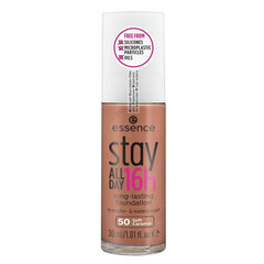 Jumestuskreem Essence Stay All Day 16H N 50-warm caramel, 30 ml hind ja info | Jumestuskreemid, puudrid | kaup24.ee