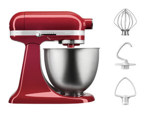 KitchenAid Mini 5KSM3311XEER, punane (empire red) цена и информация | Кухонные комбайны | kaup24.ee