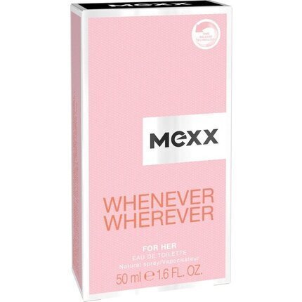 Tualettvesi Mexx Whenever Whenever EDT naistele, 50 ml hind ja info | Naiste parfüümid | kaup24.ee