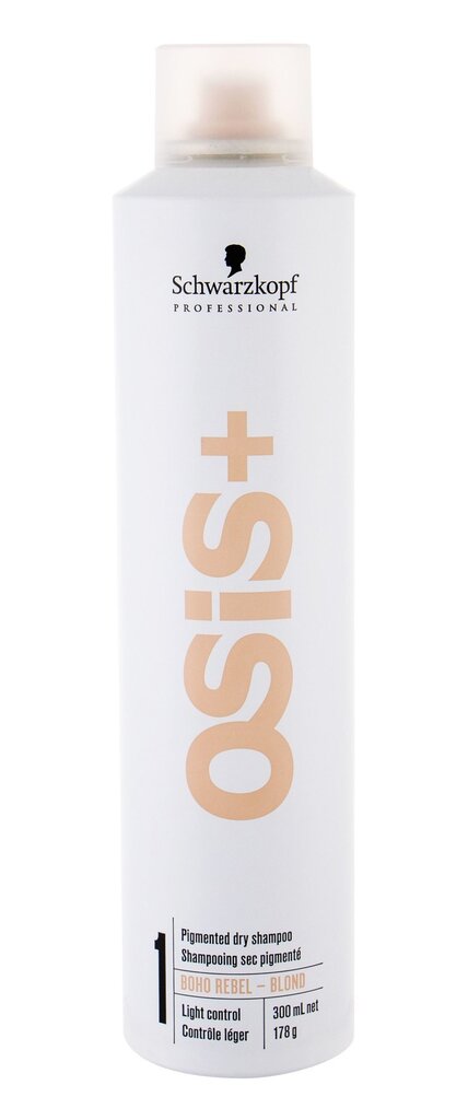 Kuivšampoon Schwarzkopf Professional Osis+ Boho Rebel Blonde 300 ml hind ja info | Šampoonid | kaup24.ee