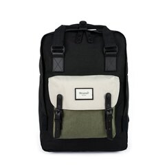 Himawari Backpack | must, helebeež, oliiv tr21313-8 цена и информация | Женские сумки | kaup24.ee