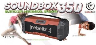 Rebeltec SoundBox 350, черный/красный цена и информация | Аудио колонки | kaup24.ee