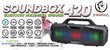 Rebeltec Bluetooth speaker SoundBOX 420 black hind ja info | Kõlarid | kaup24.ee