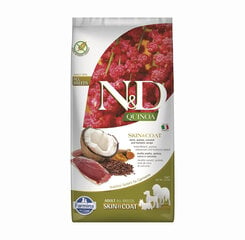 Farmina N&D Dog Quinoa Skin & Coat pardiga, 7 kg hind ja info | Kuivtoit koertele | kaup24.ee