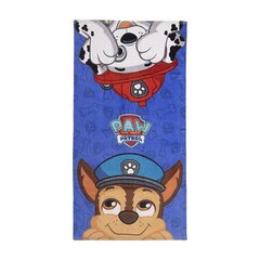 Rannarätik The Paw Patrol Sinine (70 x 140 cm) hind ja info | Rätikud, saunalinad | kaup24.ee