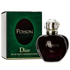 Tualettvesi Dior Poison Edt naistele, 50 ml hind ja info | Naiste parfüümid | kaup24.ee