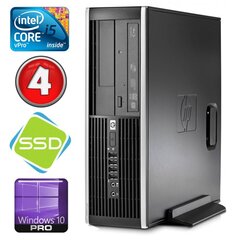 HP 8100 Elite SFF i5-650 4GB 120SSD DVD WIN10Pro цена и информация | Стационарные компьютеры | kaup24.ee