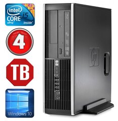 HP 8100 Elite SFF i5-650 4GB 1TB DVD WIN10 [refurbished] цена и информация | Стационарные компьютеры | kaup24.ee