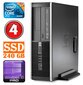 HP 8100 Elite SFF i5-650 4GB 240SSD DVD WIN10Pro hind ja info | Lauaarvutid | kaup24.ee