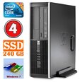 HP 8100 Elite SFF i5-650 4GB 240SSD DVD WIN7Pro