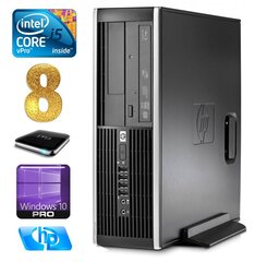 HP 8100 Elite SFF i5-650 8GB 1TB DVD WIN10Pro [refurbished] цена и информация | Стационарные компьютеры | kaup24.ee