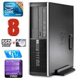 HP 8100 Elite SFF i5-650 8GB 240SSD+1TB DVD WIN10Pro [refurbished]