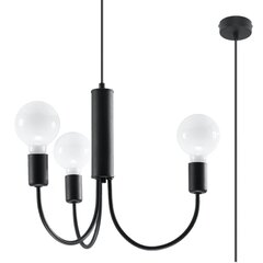 Chandelier PICCOLO 5 black CRIMSON SL.0855 цена и информация | Люстры | kaup24.ee