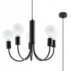 Chandelier PICCOLO 5 black CRIMSON SL.0855 цена и информация | Люстры | kaup24.ee