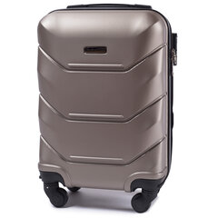 Маленький чемодан Wings Peacock S, светло-коричневый цена и информация | Чемоданы, дорожные сумки | kaup24.ee