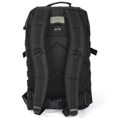 Matkakott Velcro rihmadega, Mil-Tec, US Assault Pack LG, must, 36l hind ja info | Spordikotid, seljakotid | kaup24.ee