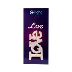 Eco-Light LED valgusti Love hind ja info | Laualambid | kaup24.ee