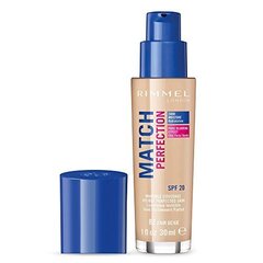 Rimmel London Match Perfection SPF20 тональный крем 30 мл, 82 Fair Beige цена и информация | Пудры, базы под макияж | kaup24.ee