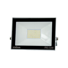 Серый 6500k светодиодный прожектор smd STRÜHM kroma led 50w, 178 x 229 x 29 мм цена и информация | Уличное освещение | kaup24.ee