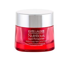 Увлажняющий ночной крем для лица Estee Lauder Nutritious Super-Pomegranate, 50 мл цена и информация | Кремы для лица | kaup24.ee