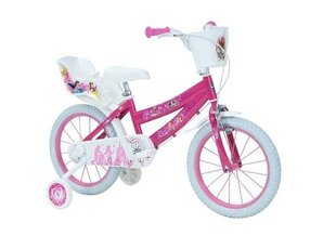 Laste jalgratas Huffy Princess 16" Bike, valge/roosa hind ja info | Jalgrattad | kaup24.ee