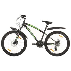 mägiratas 21 käiguga 26'' ratas 36 cm raam, must hind ja info | Jalgrattad | kaup24.ee