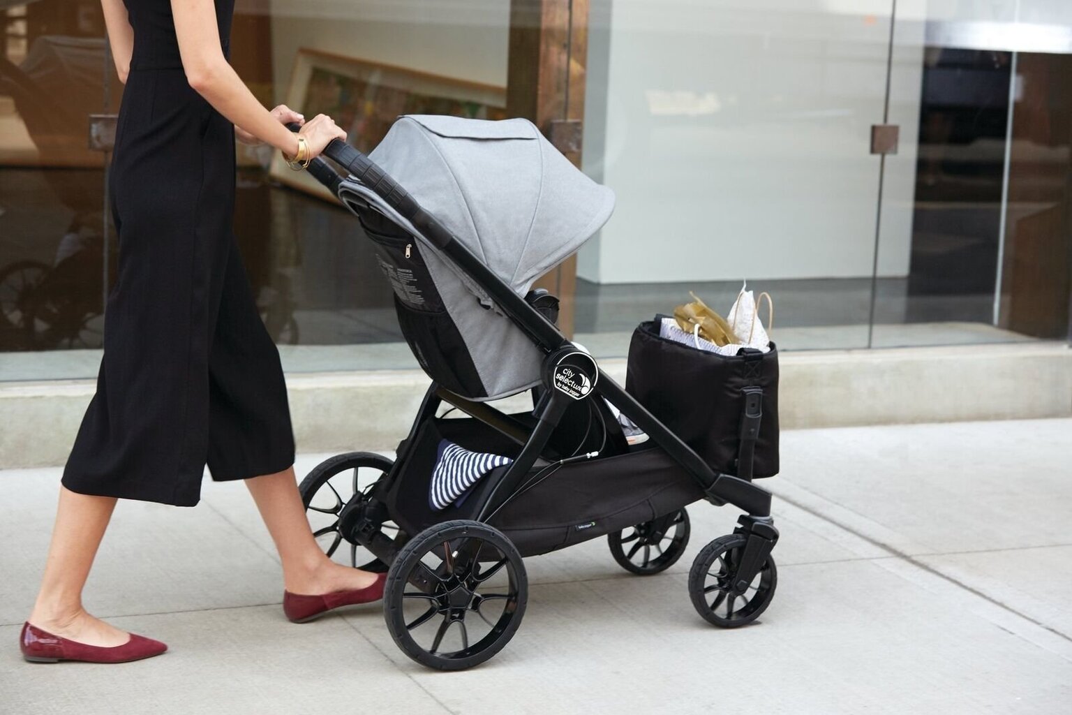 Kärukott Baby Jogger City Select Lux A 2011984, Black hind ja info | Vankrite tarvikud | kaup24.ee