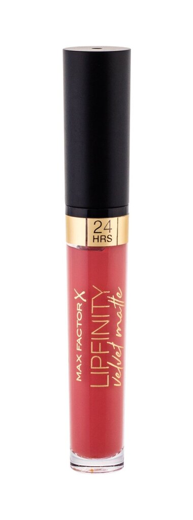 Vedel huulepulk Max Factor Lipfinity Velvet Matte 3,5 ml, 045 Posh Pink hind ja info | Huulepulgad, -läiked, -palsamid, vaseliin | kaup24.ee