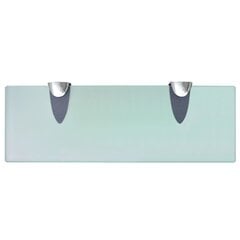 seinariiulid 2 tk klaasist 30 x 10 cm 8 mm цена и информация | Полки | kaup24.ee