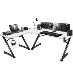 Mängurilaud Huzaro Hero 7.0 Gaming Desk White hind ja info | Arvutilauad, kirjutuslauad | kaup24.ee