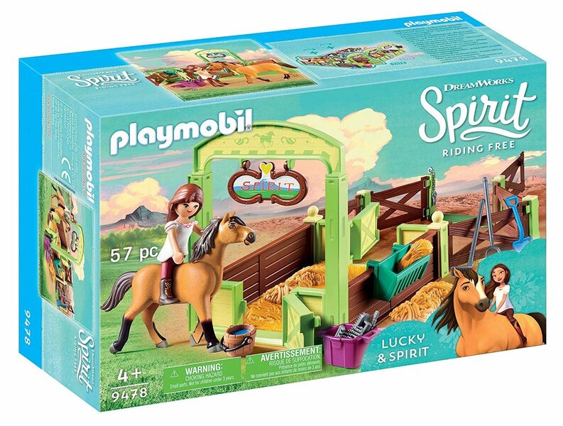 Mängukomplekt 9478 PLAYMOBIL® DreamWorks Spirit, Lucky ja Spirit hobune  hind | kaup24.ee